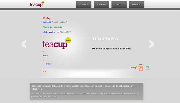 Index TeaCupApps 2013