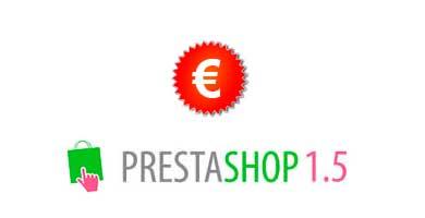 Módulo cambiador precios PrestaShop 1.5 cover